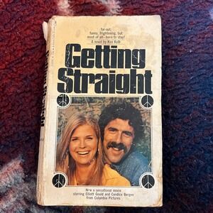 VTG Getting Straight Ken Kolb Novel Paperback Bantam Books Movie Tie-In 1970 USA